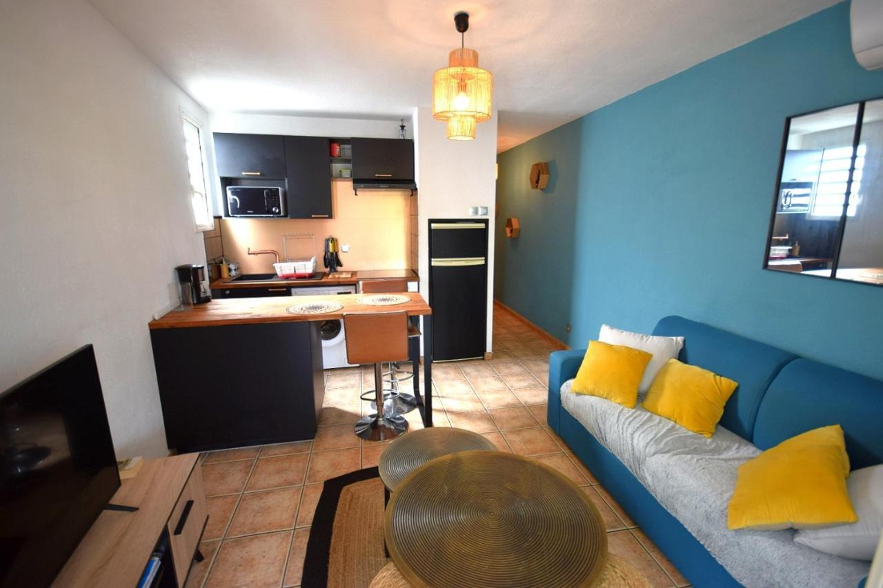 La Bulle Bleue - Coeur De St Gilles Les Bains Apartment Filaos Exterior foto
